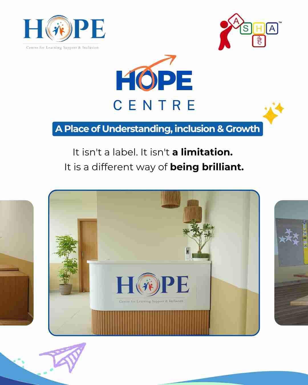 HOPE Centre for Learning Support & Inclusion, a Special Education Centre in Noida